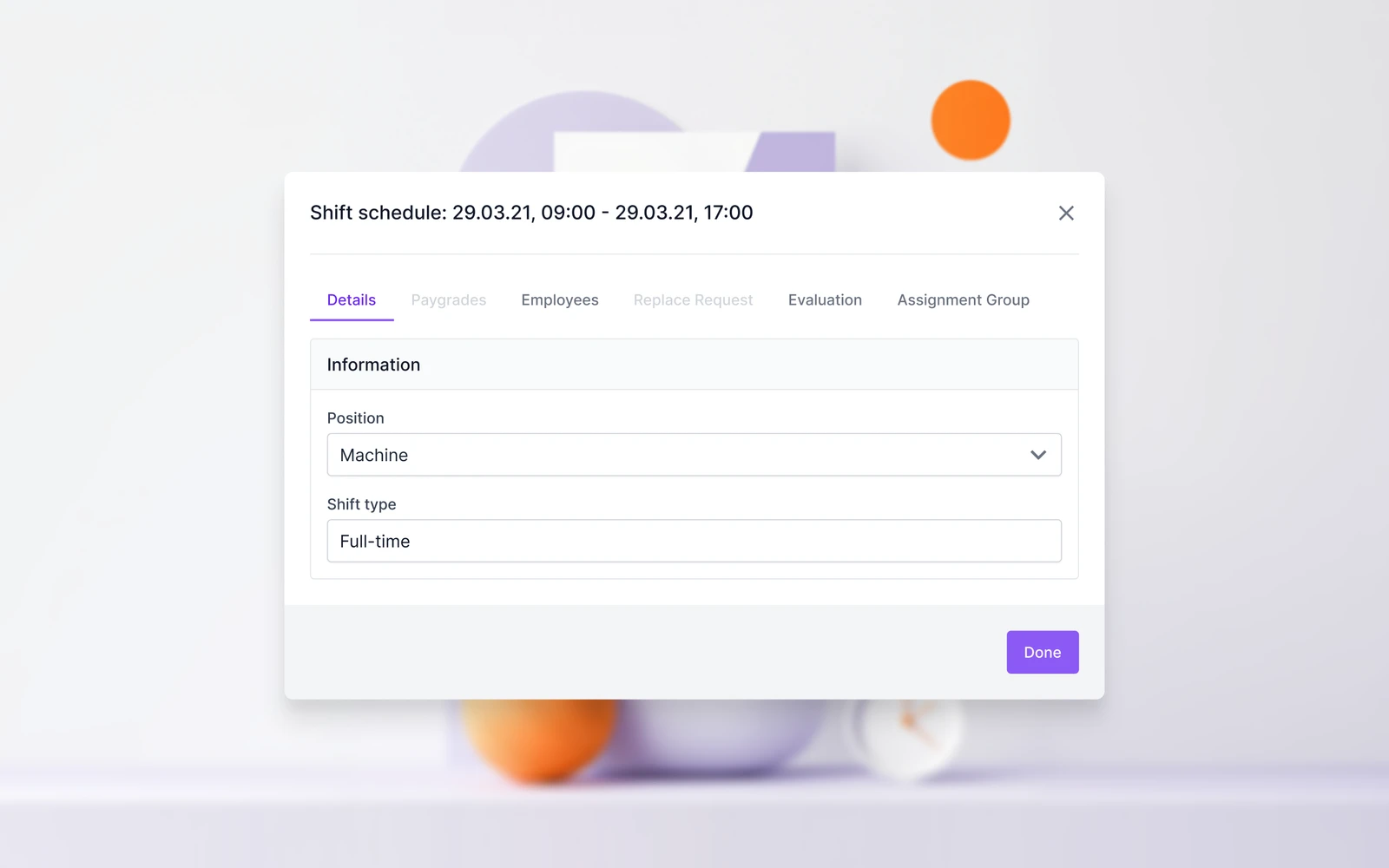 Shyftplan — 1